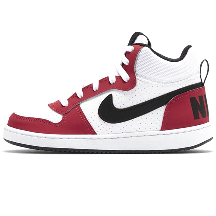 

Детские скейтерские кроссовки Court Borough для младших школьников Nike, черный/белый/красный