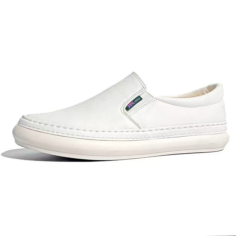 

SENJIALUO Мужские повседневные кроссовки низкие белые, цвет White