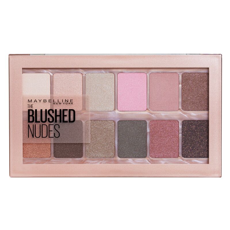 

Палитра теней для век The Blushed Nudes Maybelline New York, 9,6 g