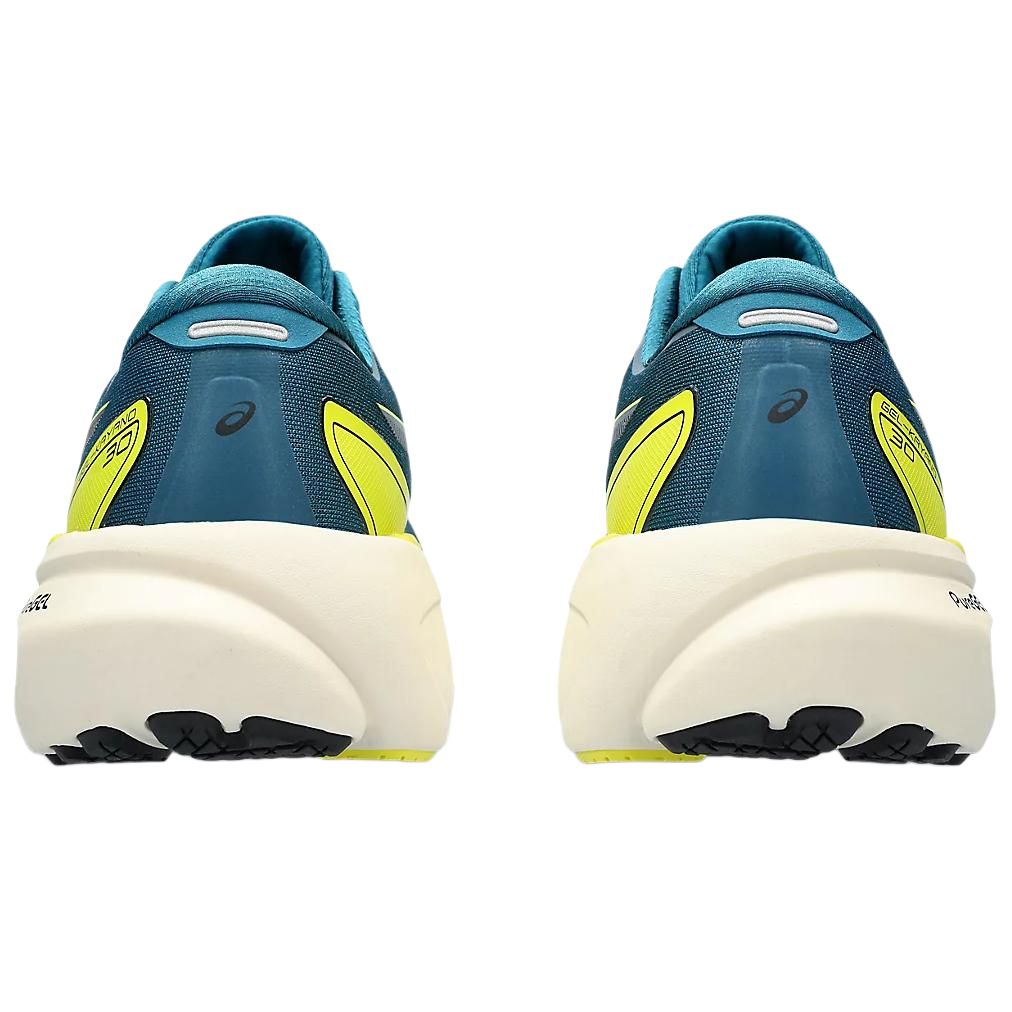Gel Kayano 30 Evening Teal Teal Tint Asics, Синий Желтый — фото 3