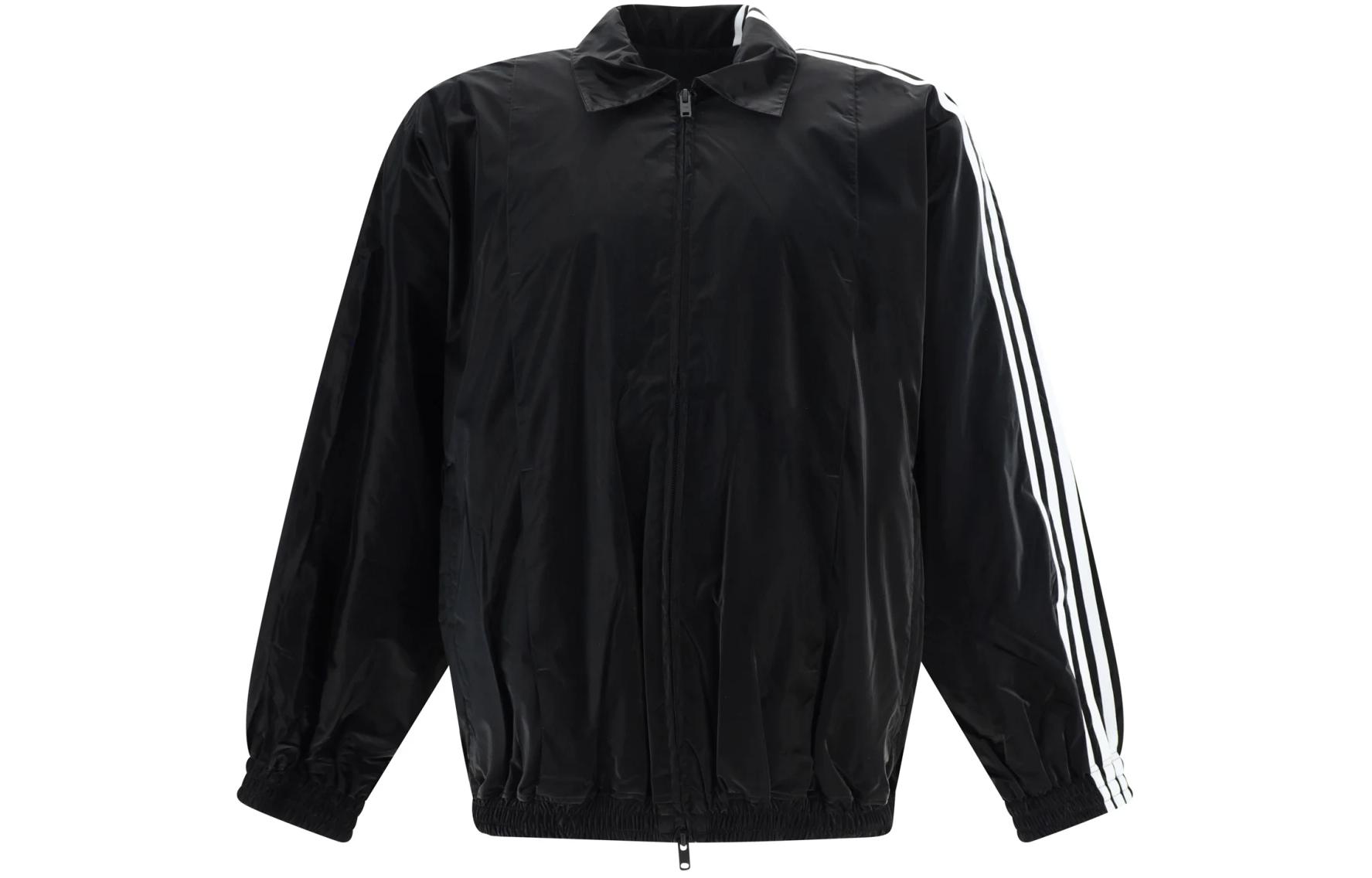

Y-3 Куртка с пышными рукавами и тремя полосками, Black