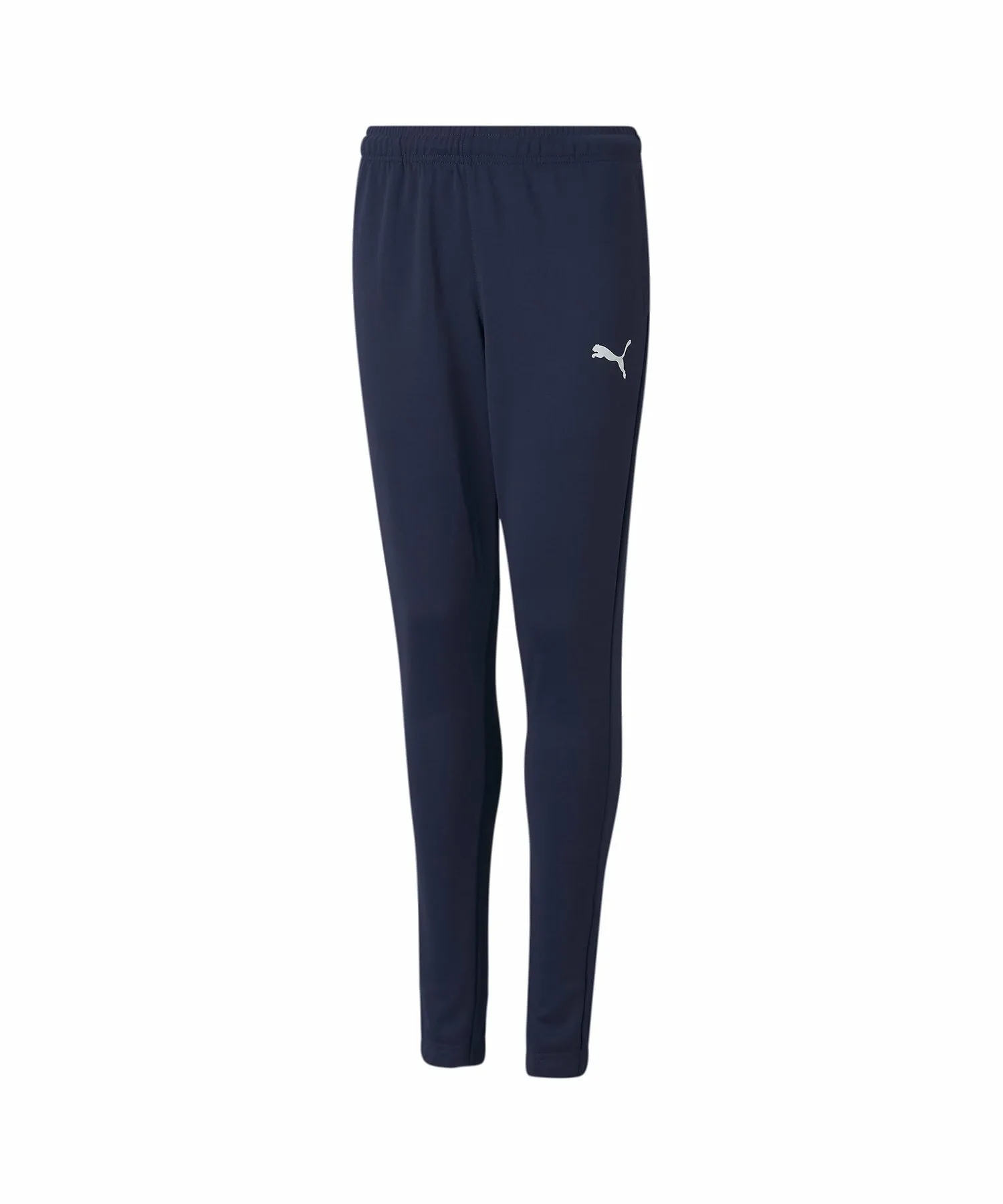 Тренировочные футбольные штаны Team Rise для мальчиков, размеры 120-160 см PUMA, Peacoat-Puma Wh
