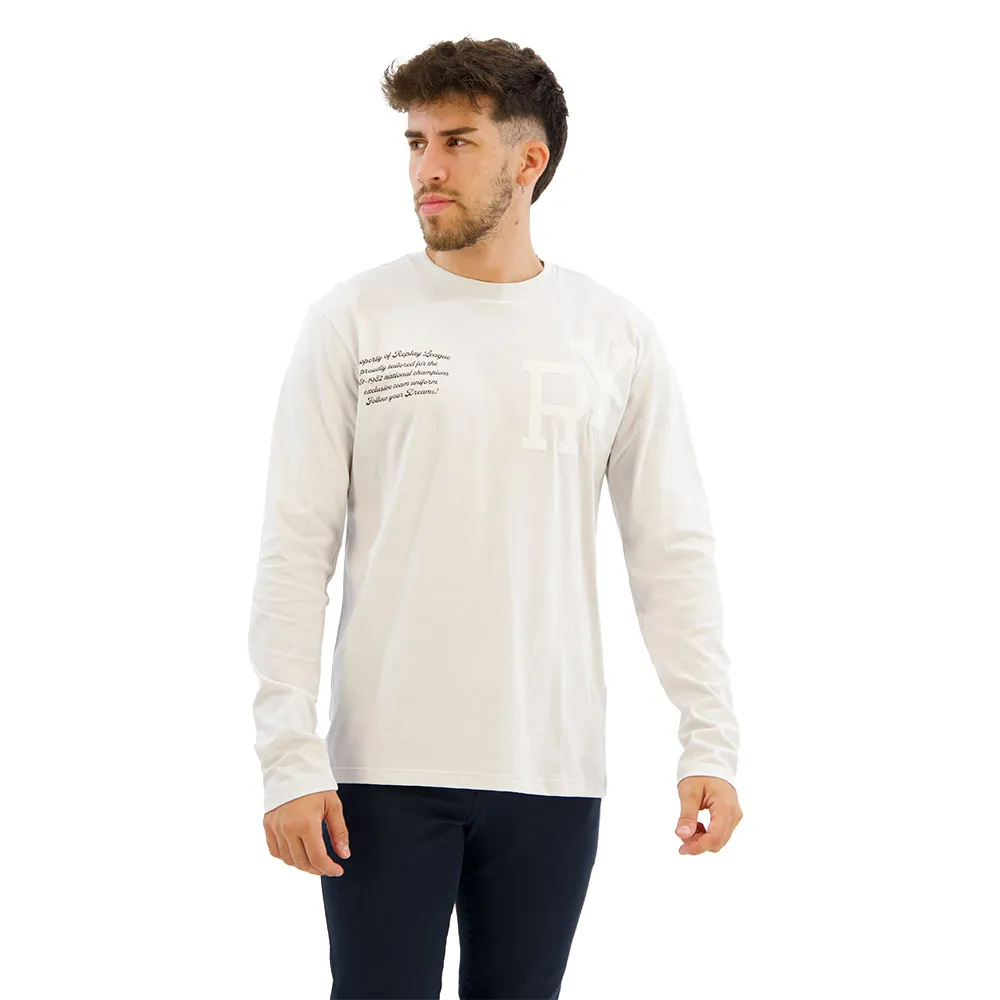 

Футболка Replay M6942.000.2660 long sleeve, белый