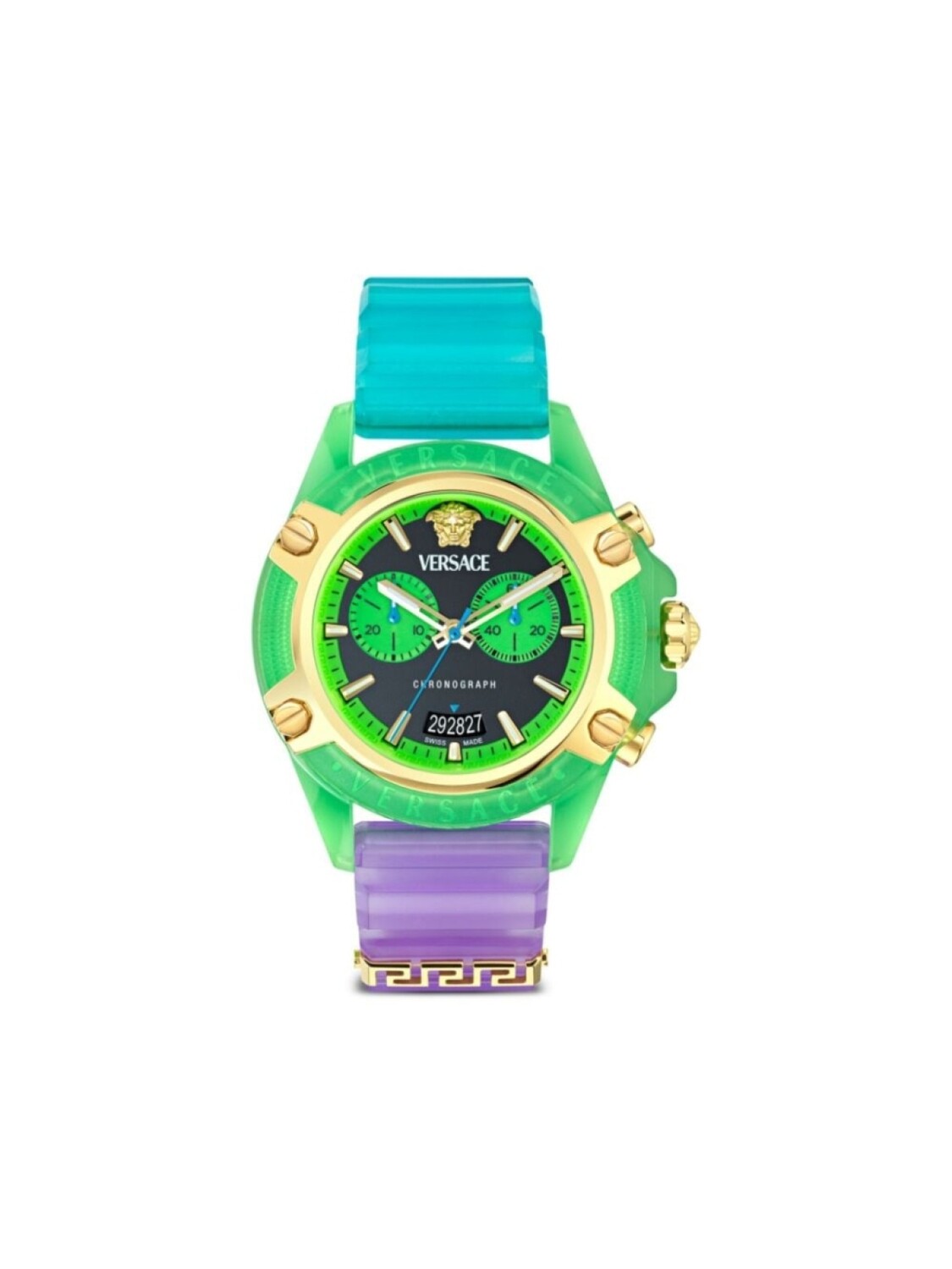 

Наручные часы Icon Active 44 мм Versace, черный