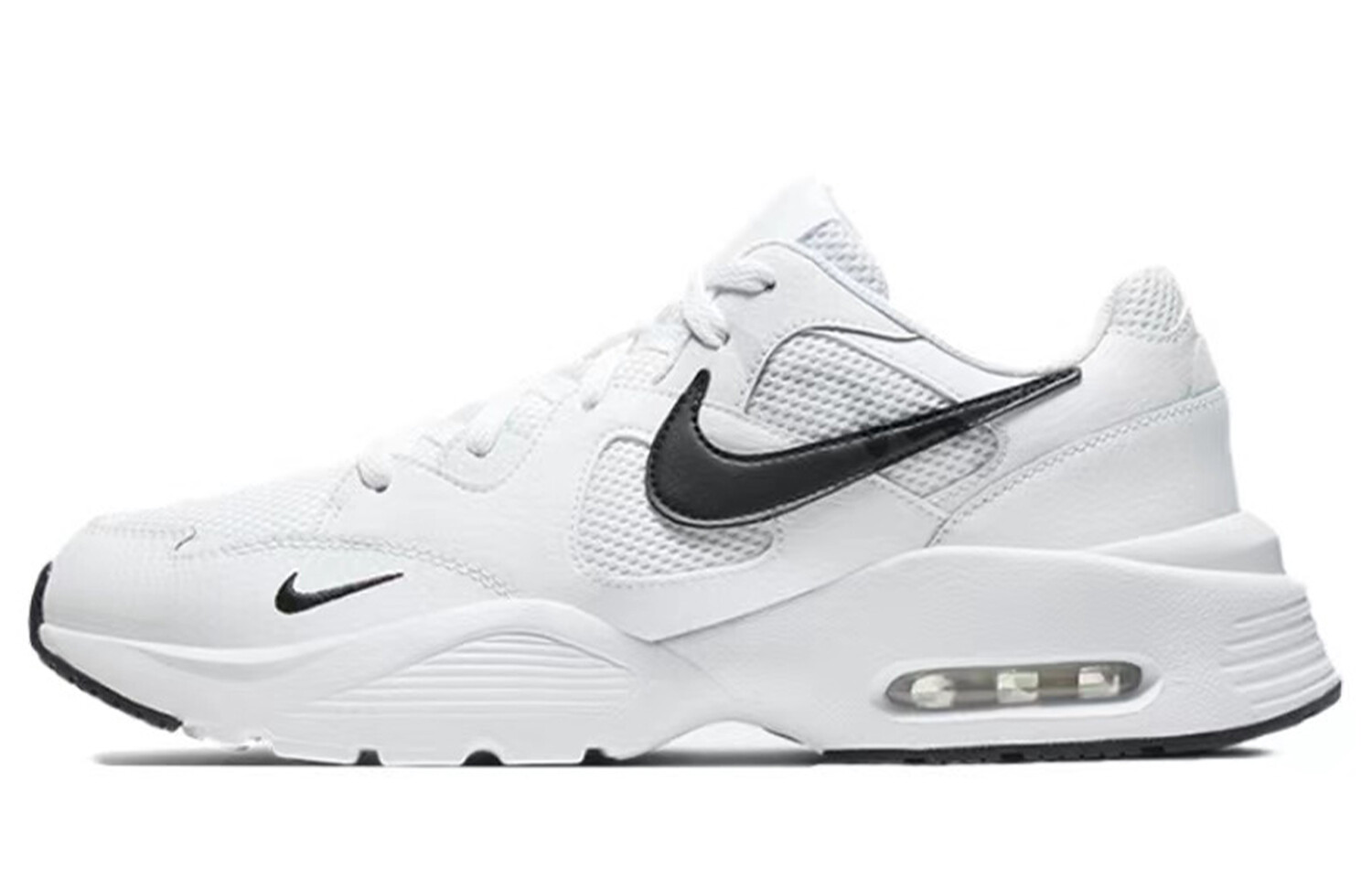 Кроссовки Air Max Fusion для бега мужские с низким верхом белый Nike — фото 2