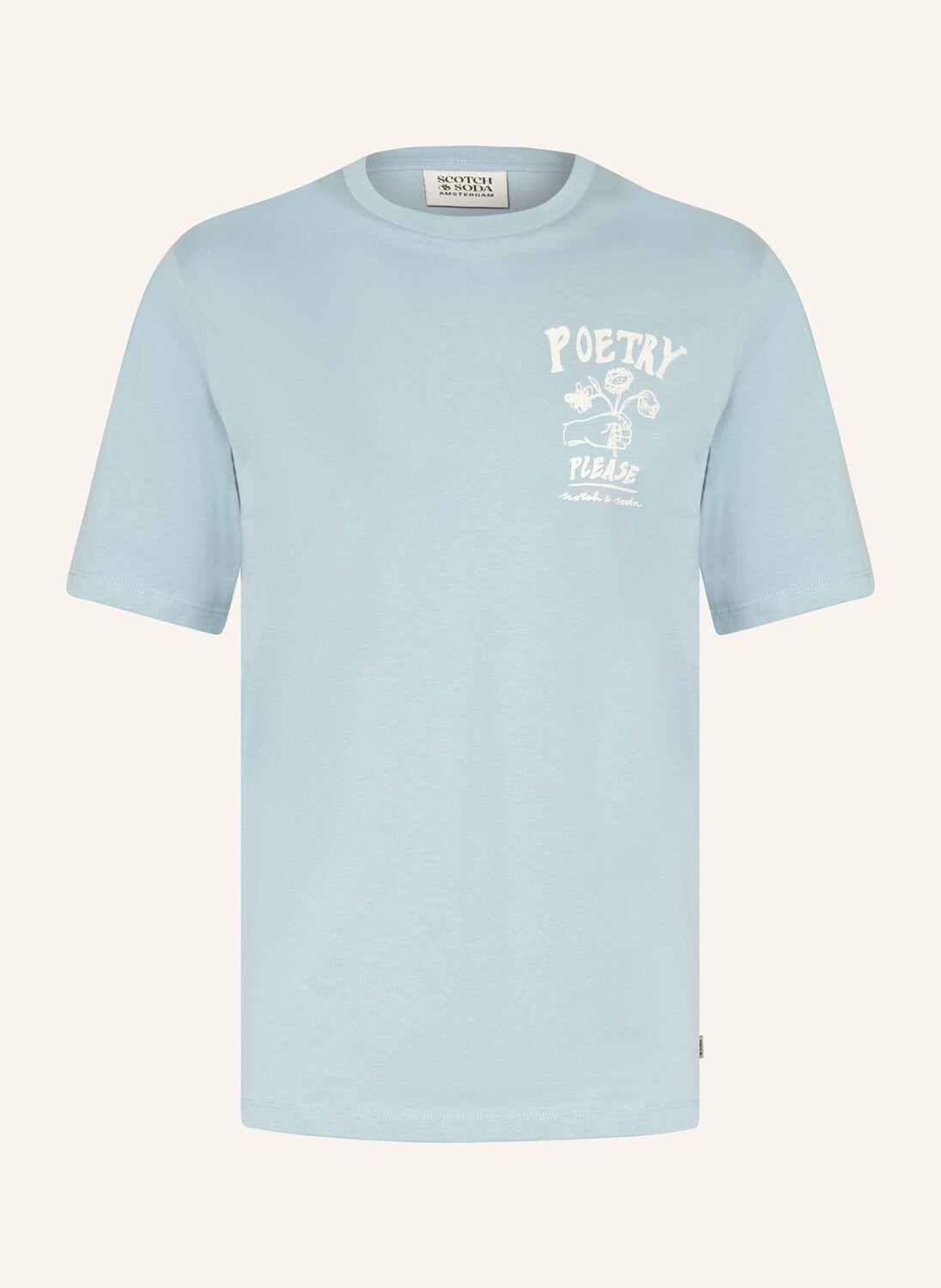 

Футболка Scotch & Soda, голубой