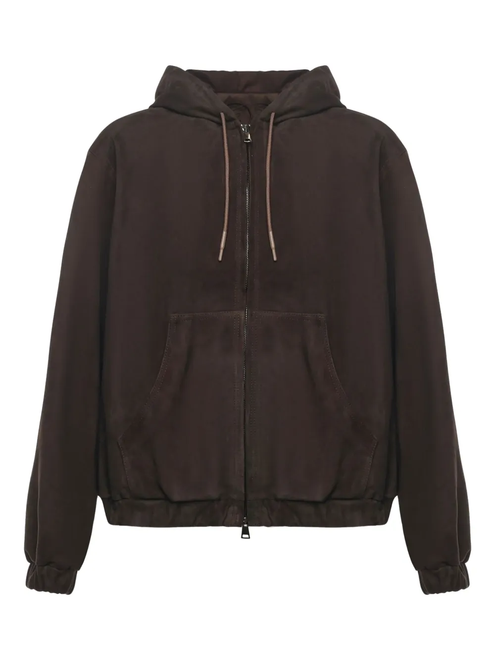 

Замшевая куртка Ohio с капюшоном и молнией Giuliano Galiano, коричневый