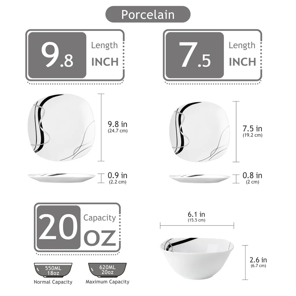 

Обеденный сервиз VEWEET