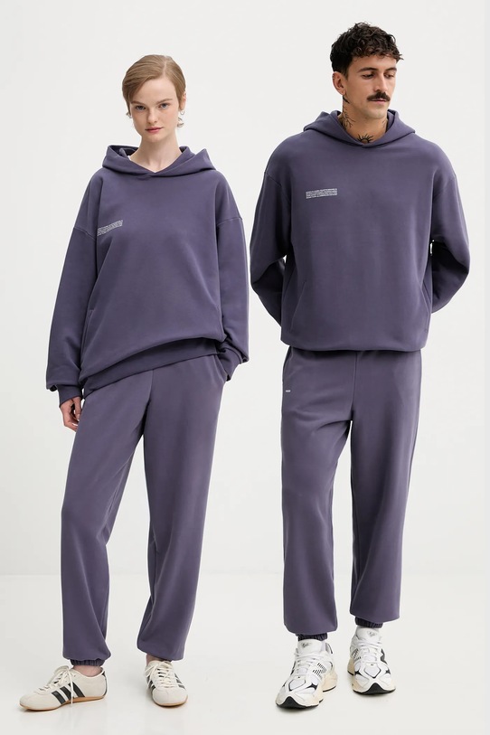 

Хлопковые спортивные штаны Pangaia, фиолетовый