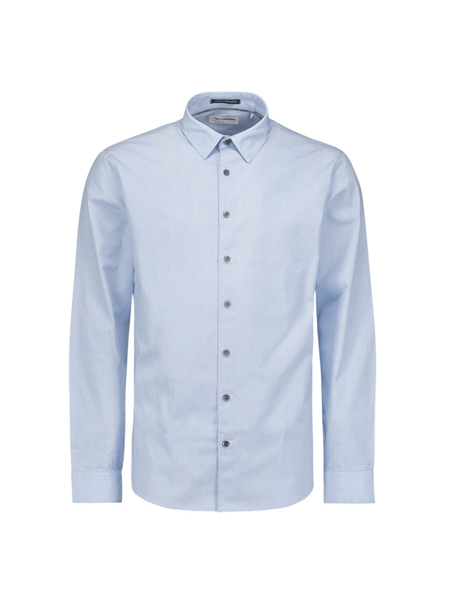 

Рубашка делового кроя Slim Fit No Excess, светло-голубой