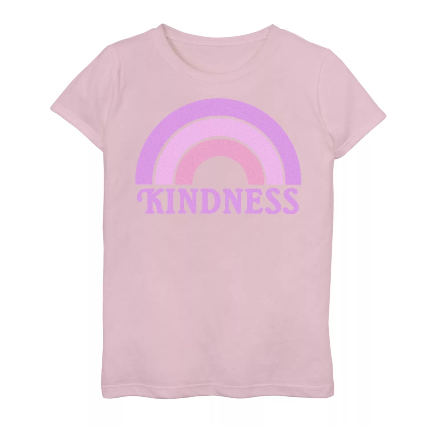 

Футболка с рисунком Fifth Sun Kindness для девочек 7–16 лет Unbranded, розовый