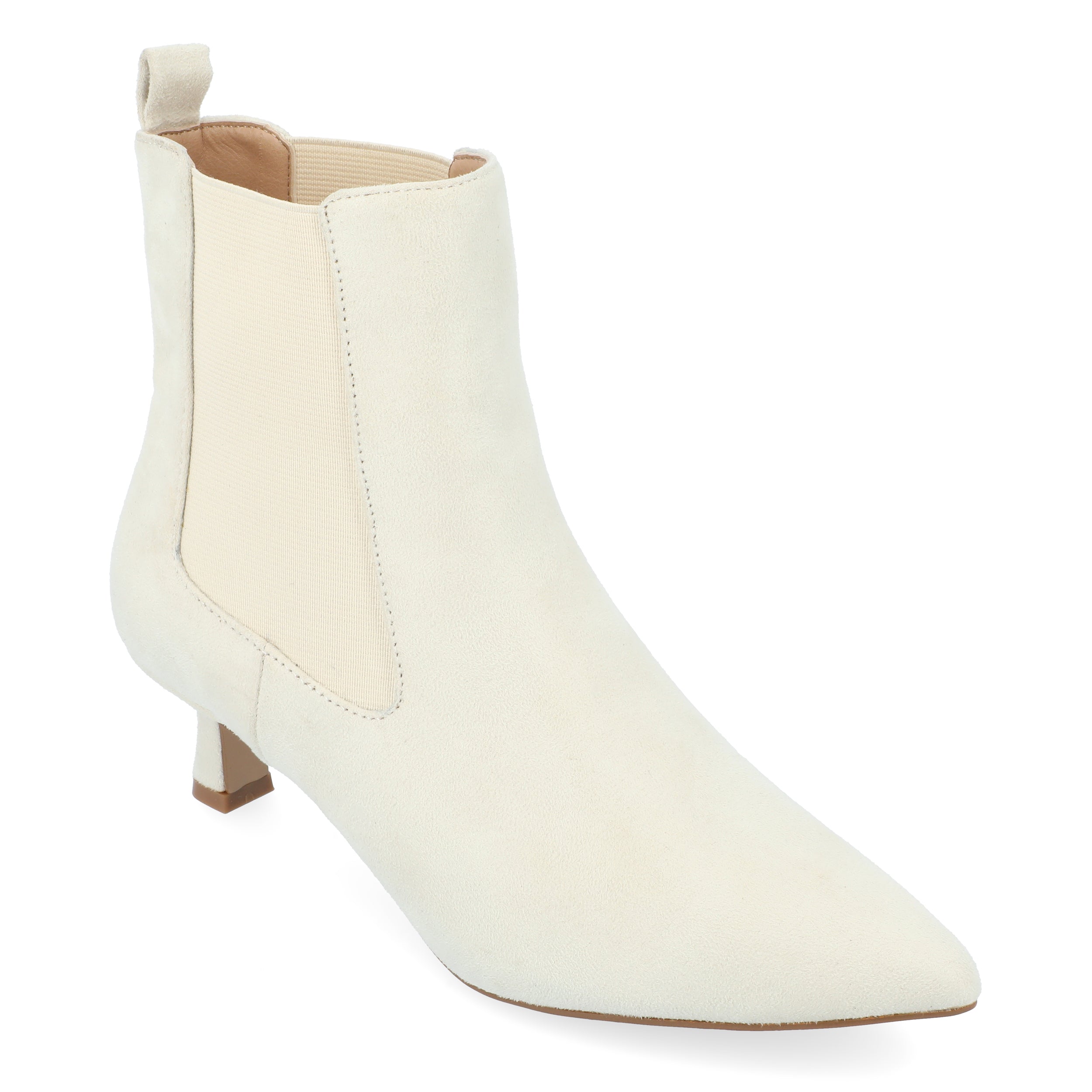 Journee Collection Женские сапоги-чулки Tru Comfort Foam широкой полноты Tenlee, слоновая кость
