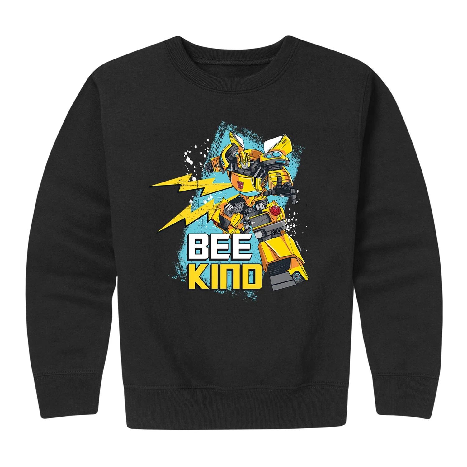 

Флисовый свитшот с рисунком Transformers Bee Kind для мальчиков 8–20 лет Licensed Character