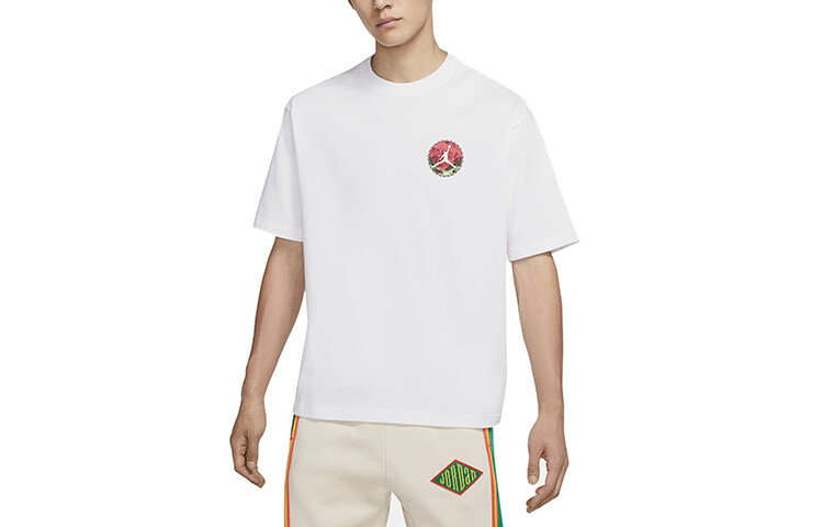 

Мужская баскетбольная футболка мужская белая Jordan, белый