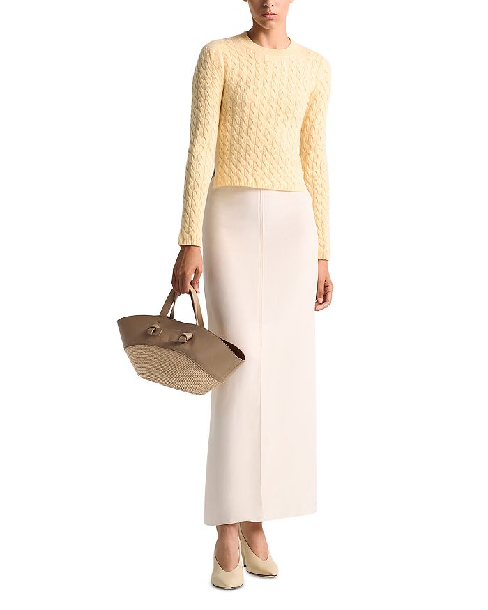 

Свитер Milla Cashmere Cable Knit Altuzarra, желтый