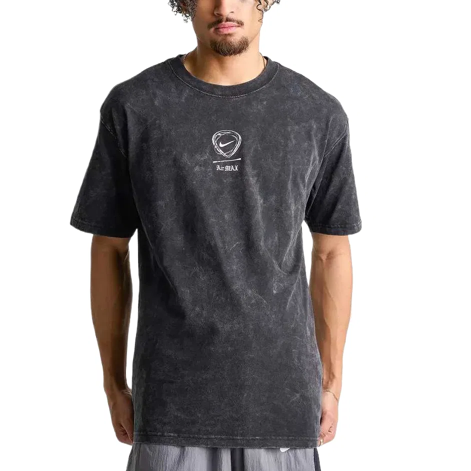 Футболка свободного кроя Nike Black White