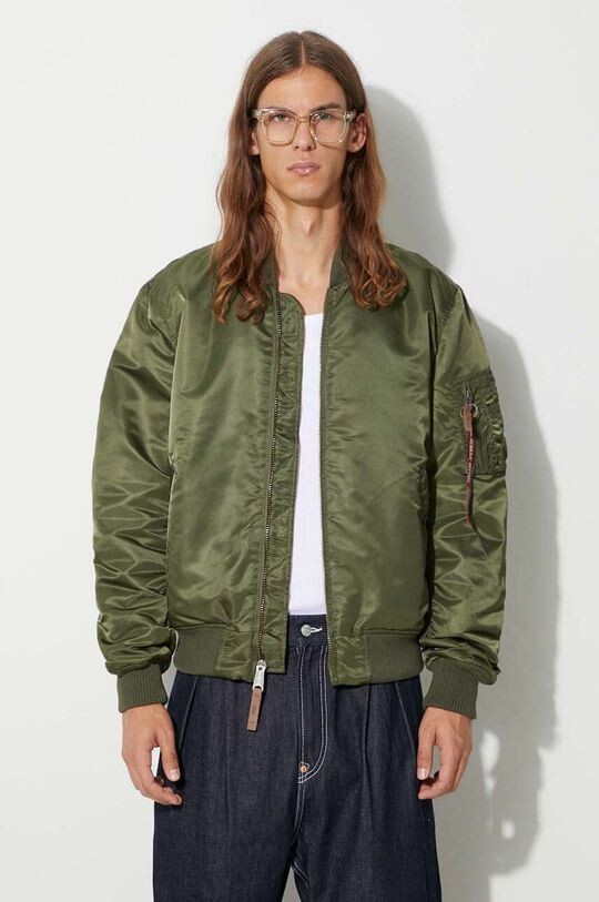 

Куртка-бомбер MA-1 VF 59 Alpha Industries, зеленый