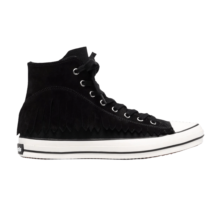 

Кроссовки Palm Angels Fringe Basket High 'Black', черный