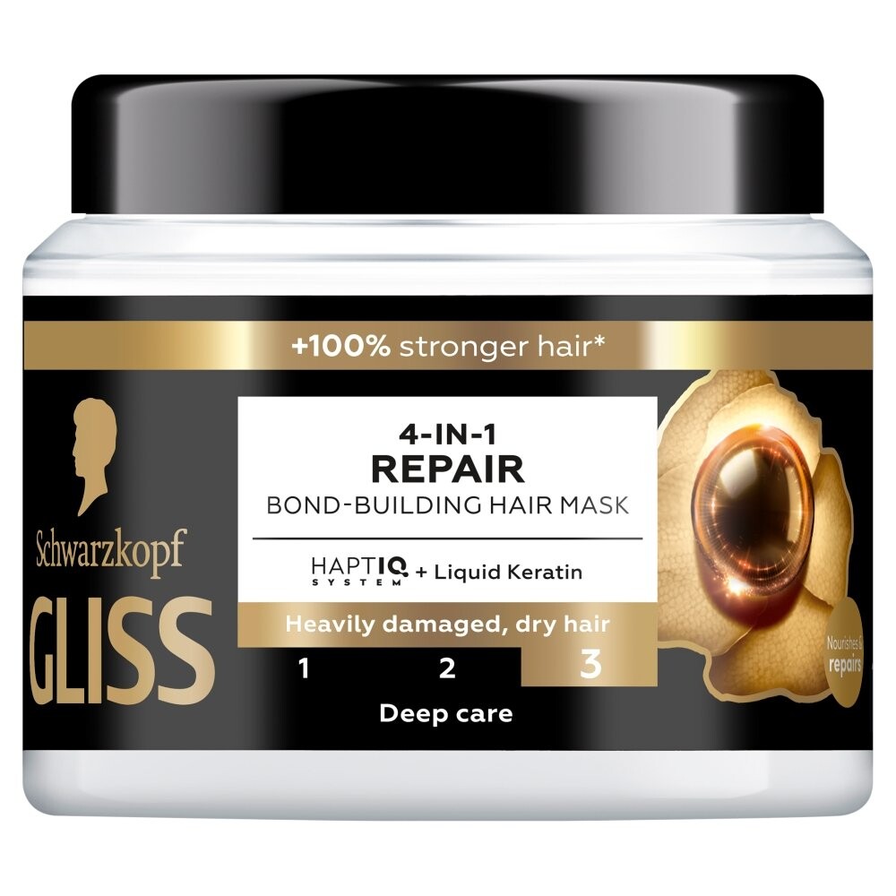 

Gliss 4-in-1 Repair, Питательная маска, 400мл