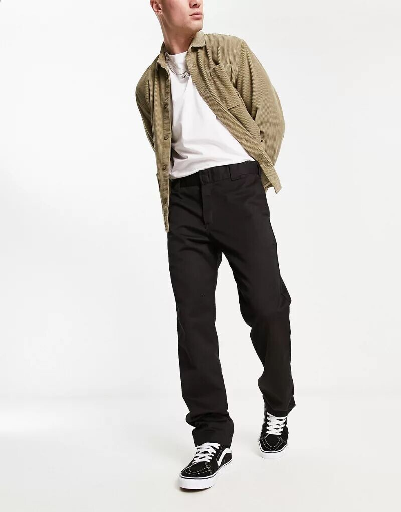 

Черные зауженные брюки чиносы свободного кроя Carhartt WIP Master