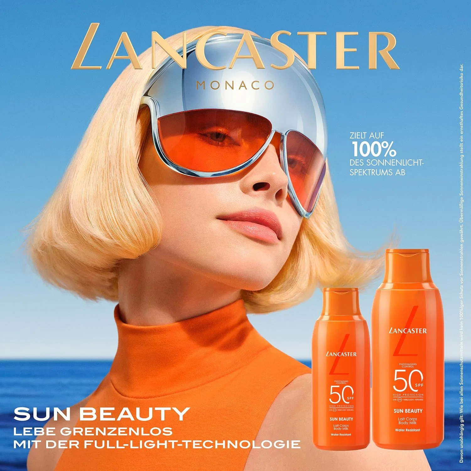 Солнцезащитный крем для лица «Sun Beauty Sensitive Skin Mineral» SPF50 от Lancaster, 50 мл Lancaster — фото 4