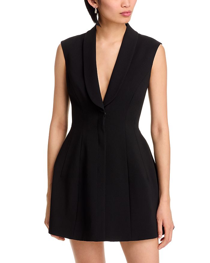 

Destene Платье-мини "Песочные часы" Bardot, черный