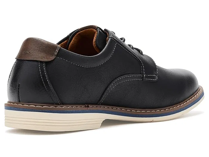 Оксфорды Norwalk Plain Toe Florsheim Kids, Black Crazy Horse — фото 4