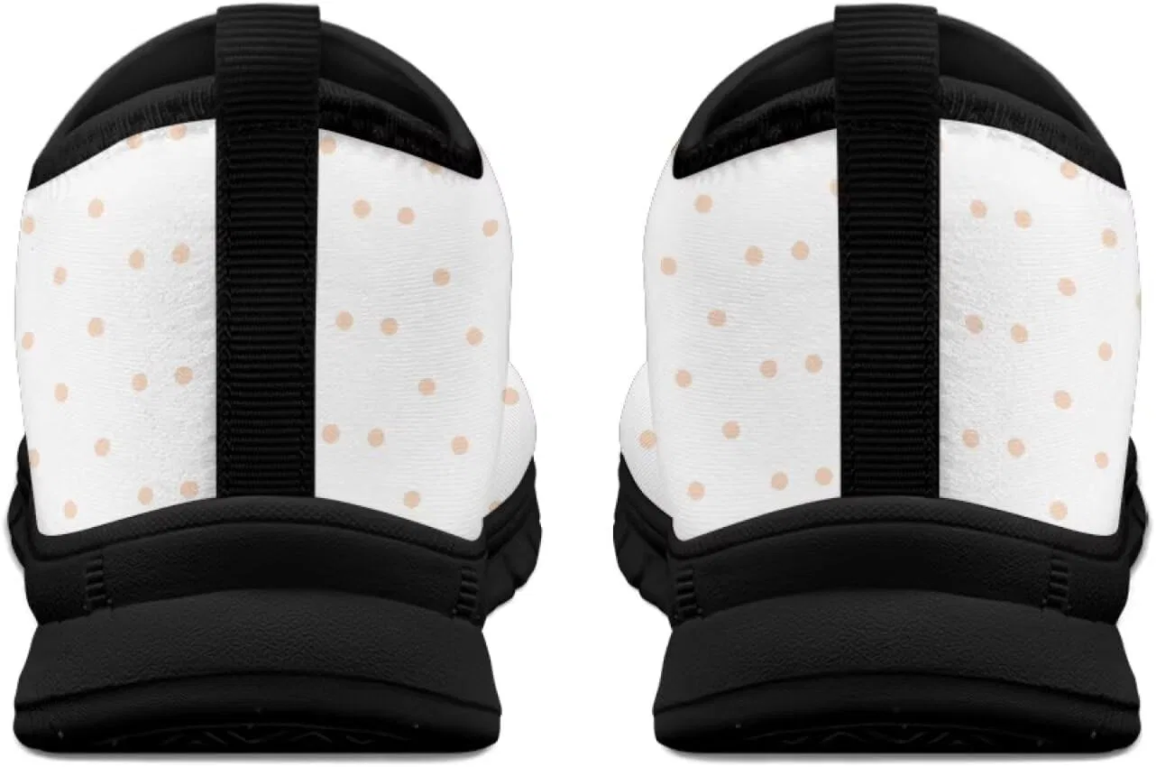 Лоферы мужские с антискользящей подошвой, модель Slip on Shoes, Music Note Dots Hsaiyjsp — фото 4
