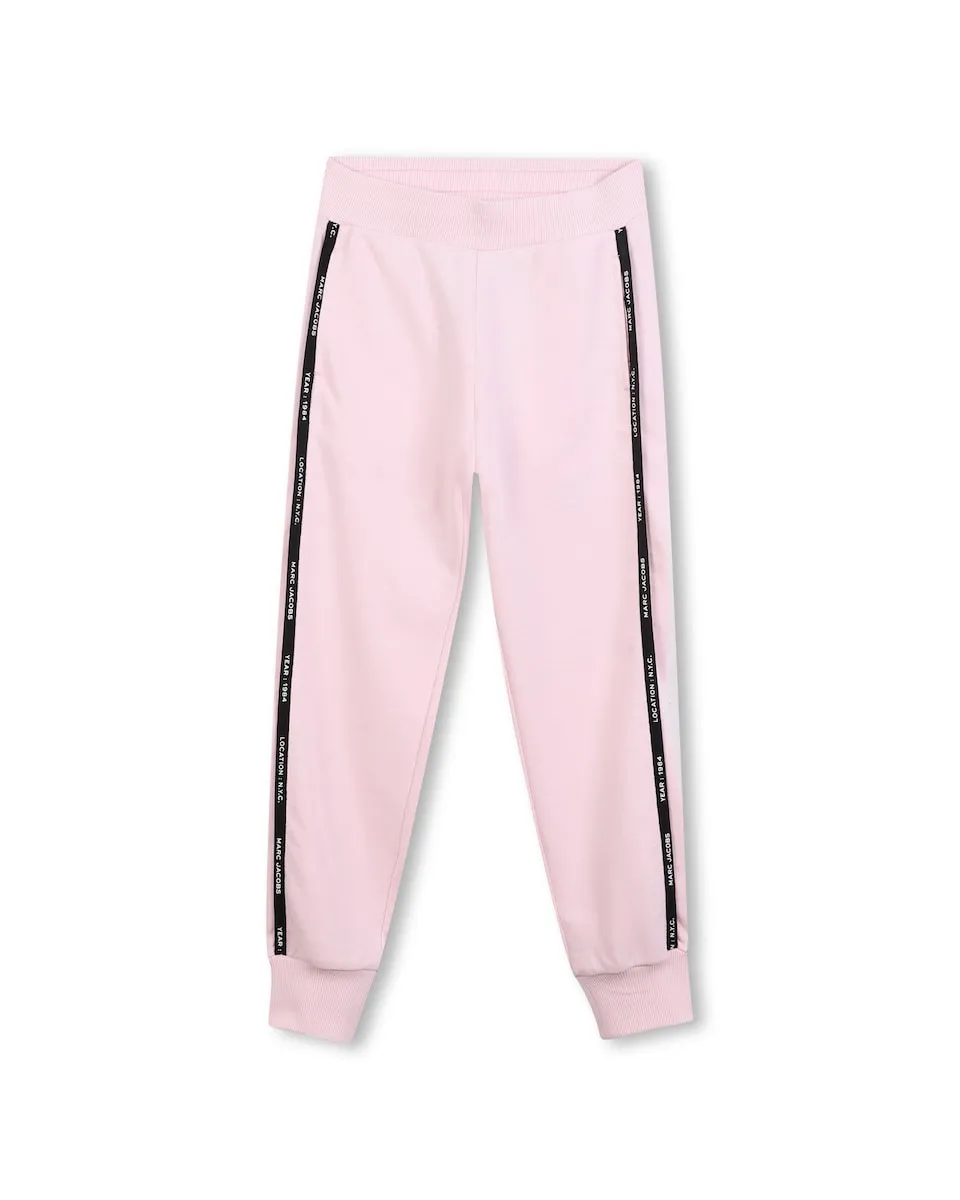 

Спортивные хлопковые штаны Marc Jacobs, розовый