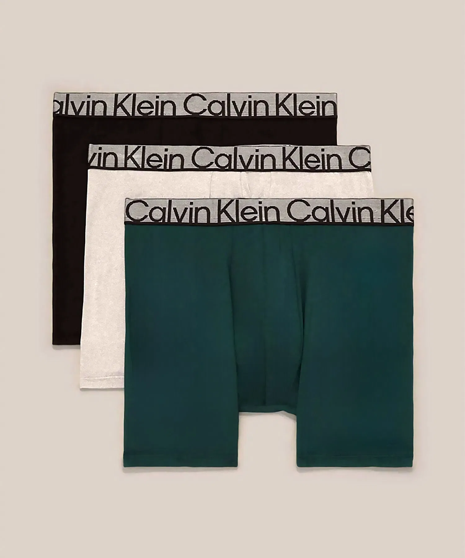 【Calvin Klein】 - Мужское нижнее белье / Боксеры / Комплект из 3 штук