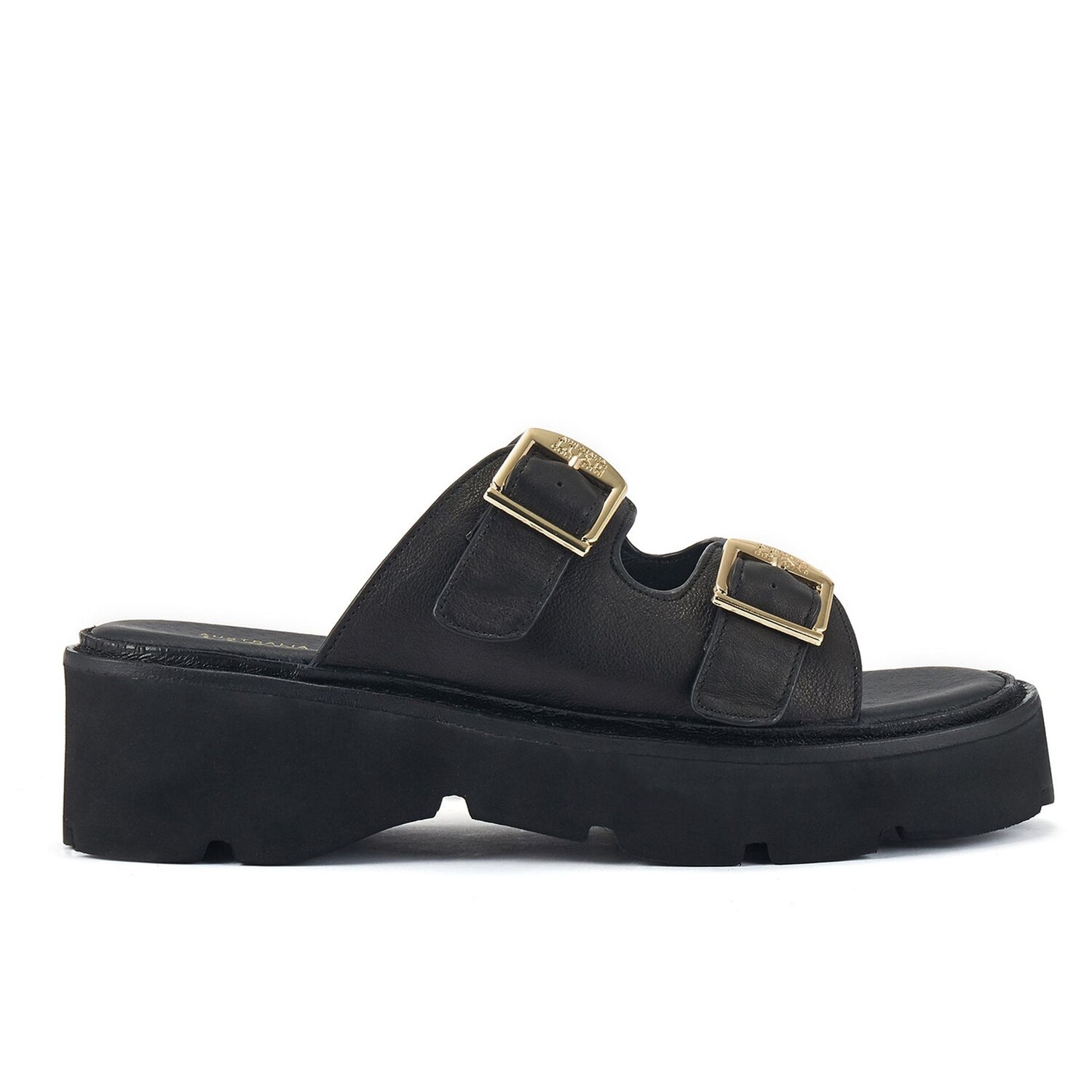Сандалии ahoy из кожи наппа Australia Luxe Co, черный