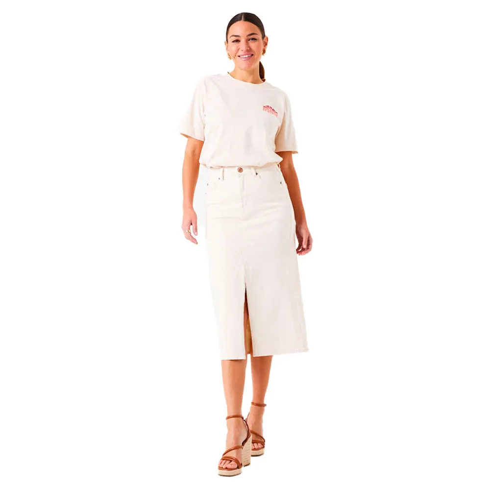 

Юбка Garcia E50320 midi skirt, бежевый