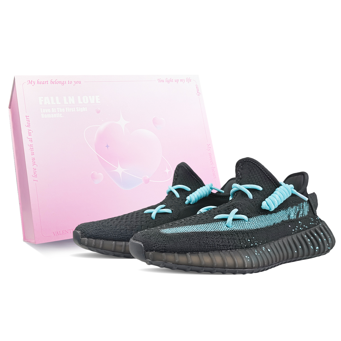 

Adidas Originals Yeezy Boost 350 V2 низкие повседневные кроссовки унисекс черно-синие, цвет Black