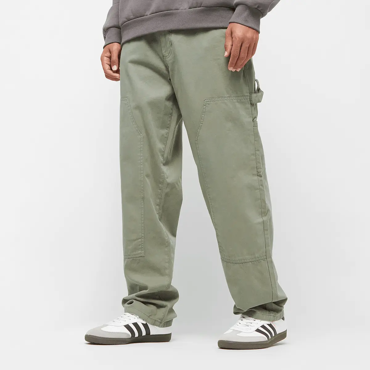 

Спортивные брюки Urban Classics Twill Double Knee Pants, зеленый