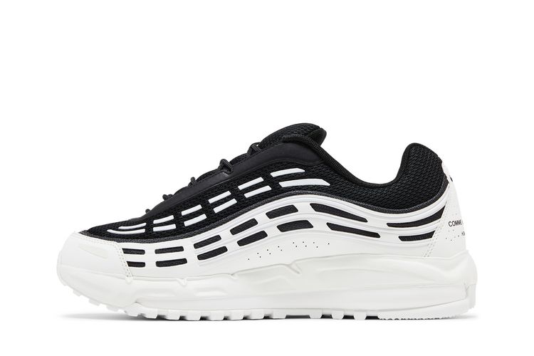 Кроссовки Comme des Garçons Homme Plus x Air Max TL 2.5 'Black White', черный — фото 3