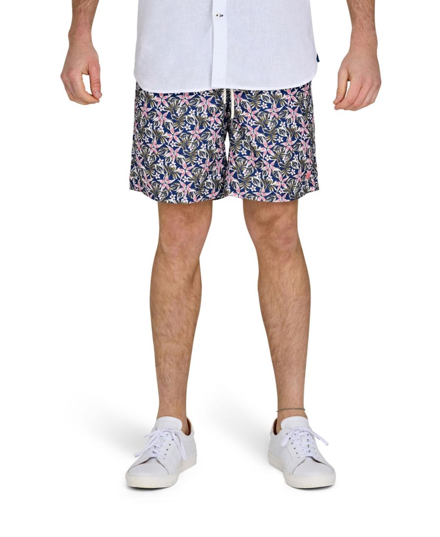 

Мужские гавайские плавательные шорты Raging Bull, Denim blue