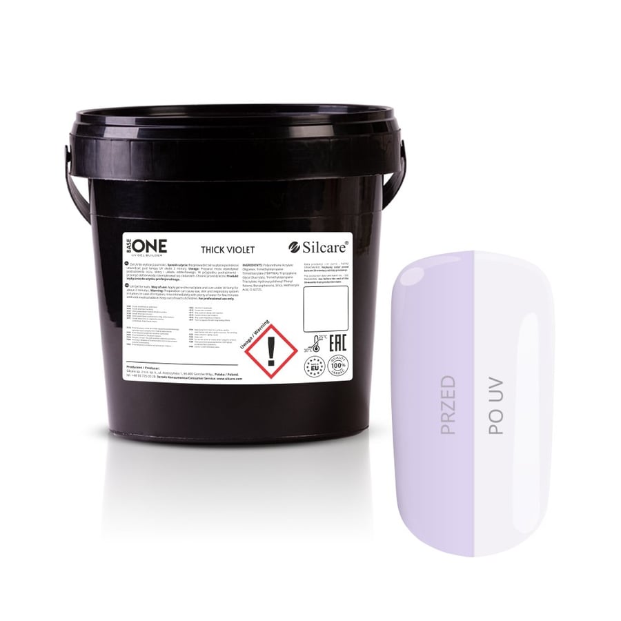 

Silcare UV Gel Base One Фиолетовый Густой 1 кг