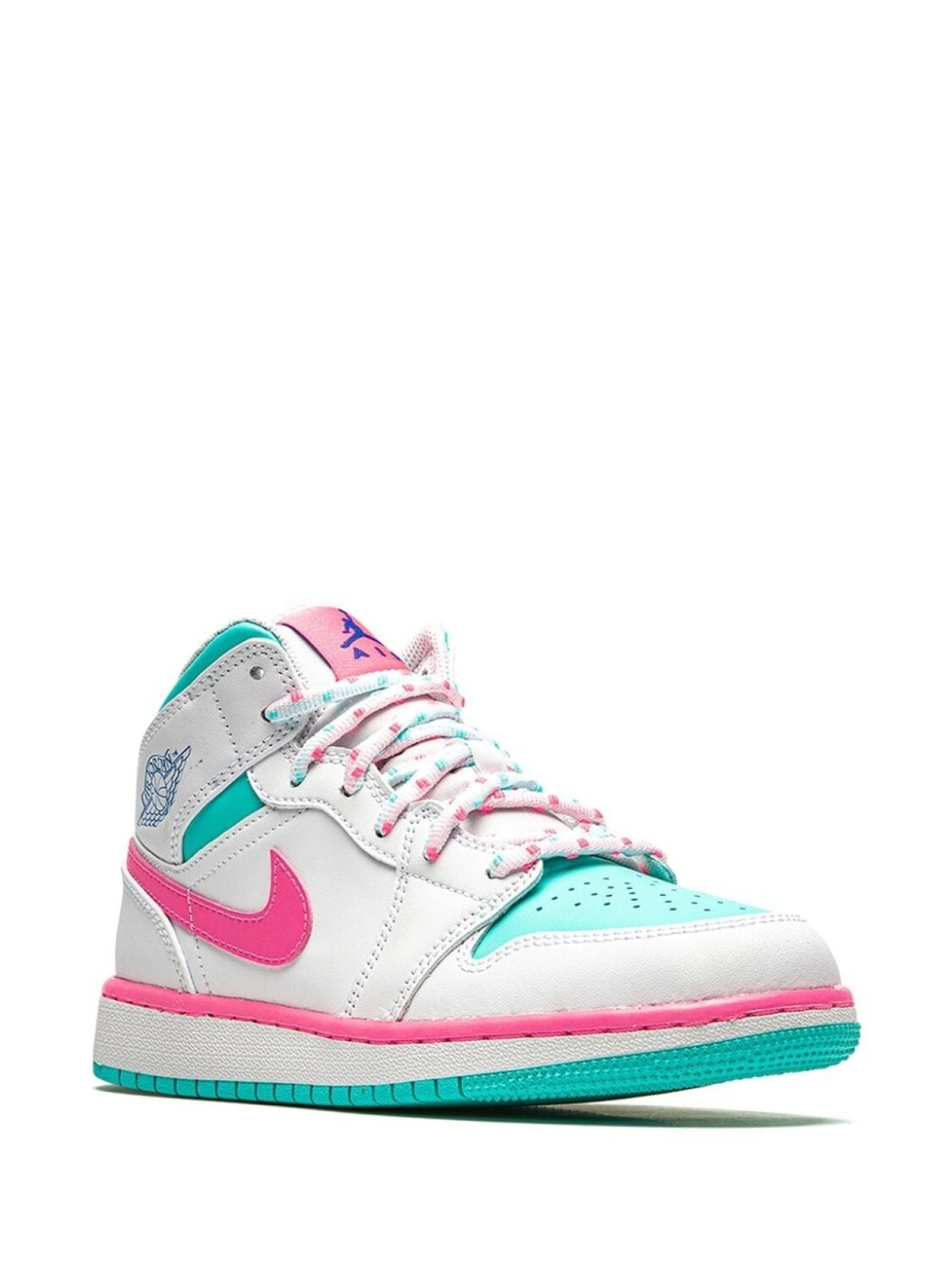 Jordan Kids кроссовки Air Jordan 1, белый — фото 2