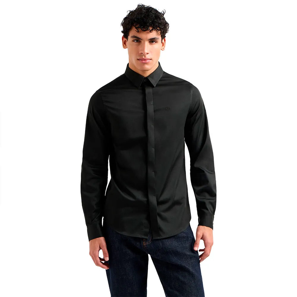 

Рубашка Armani Exchange 8NZCBD_ZN10Z, черный