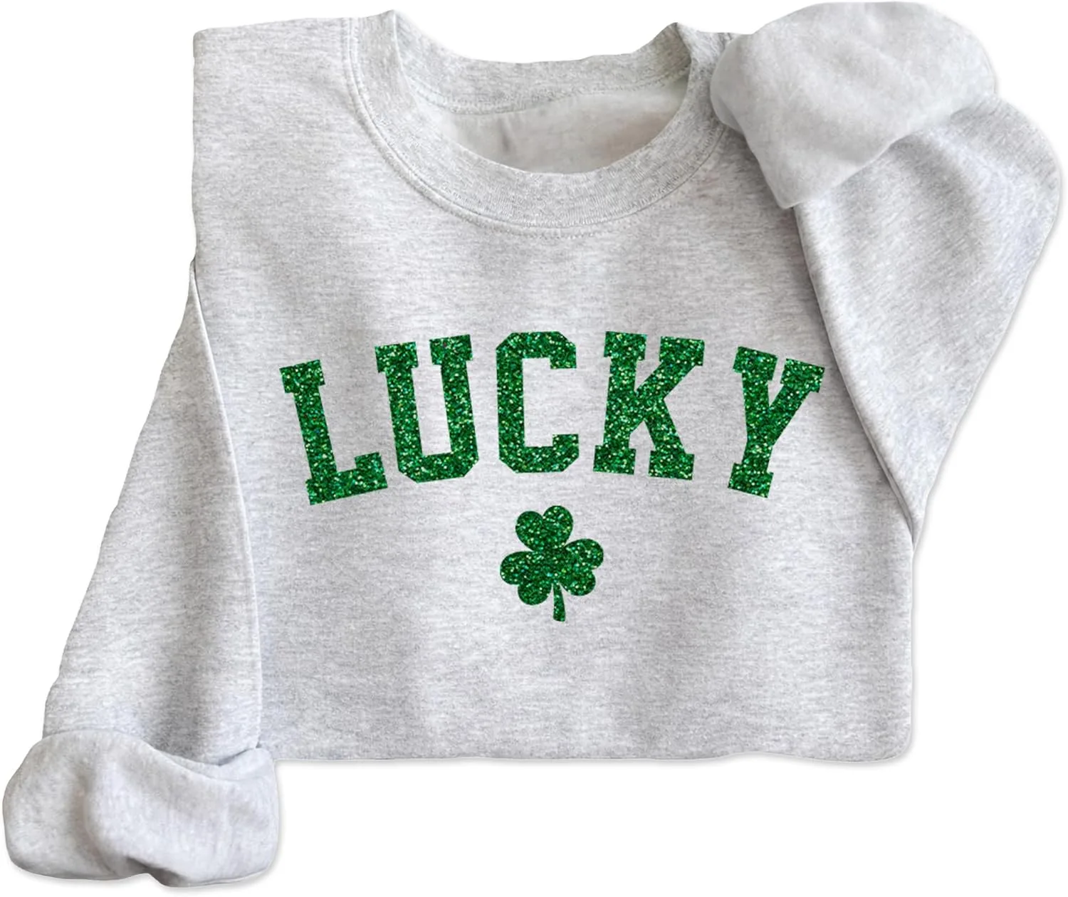 

Свитшот St Patrick’s Day с именем и блестками Tee Miracle