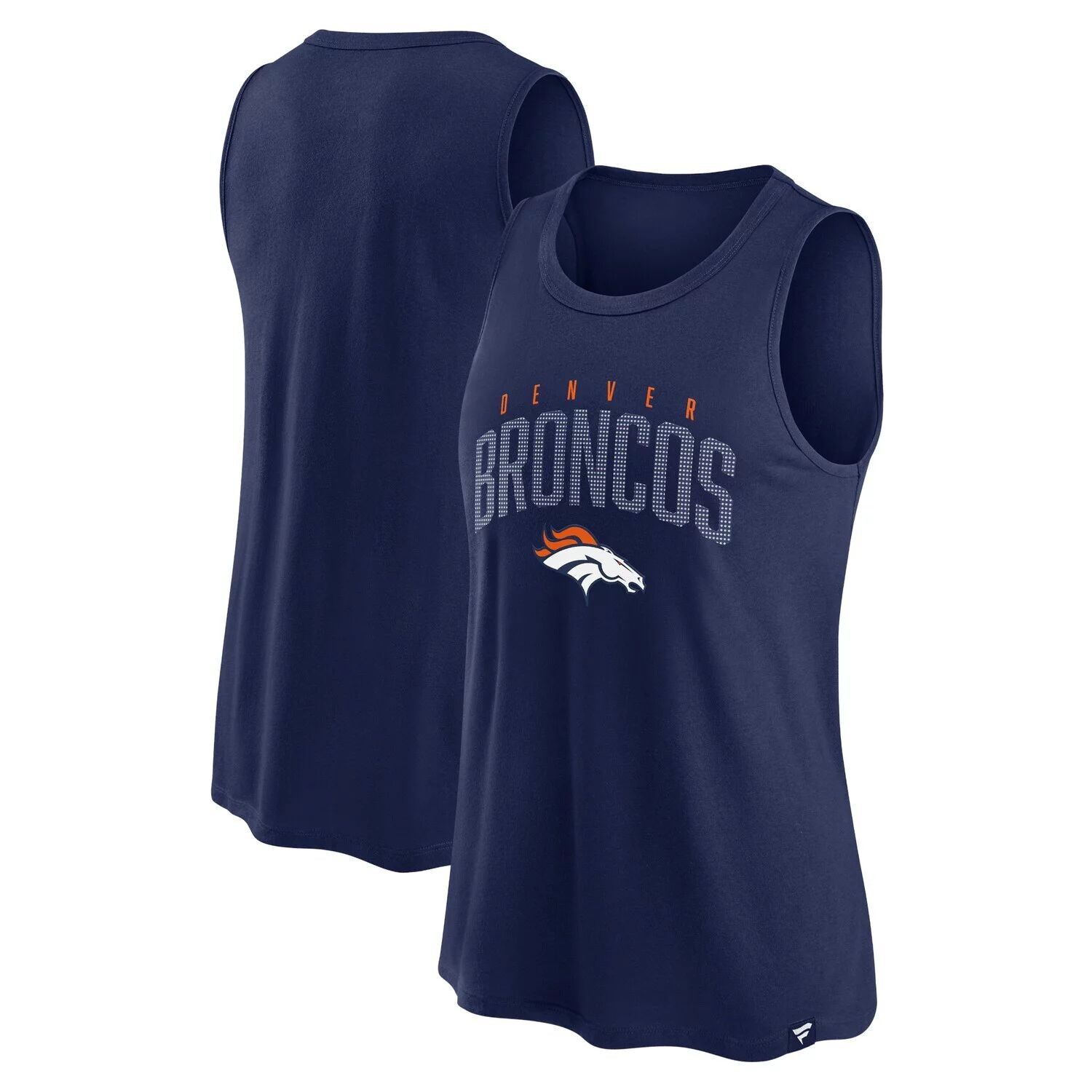 

Женская классическая майка с брендом Fanatics Denver Broncos Rhine Fanatics