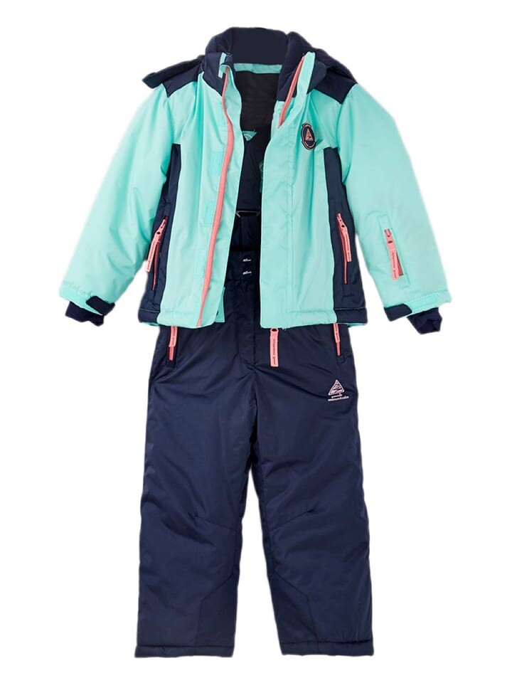 

Лыжная куртка Peak Mountain 2tlg Ski/Snowboardoutfit, цвет türkis/dunkelblau