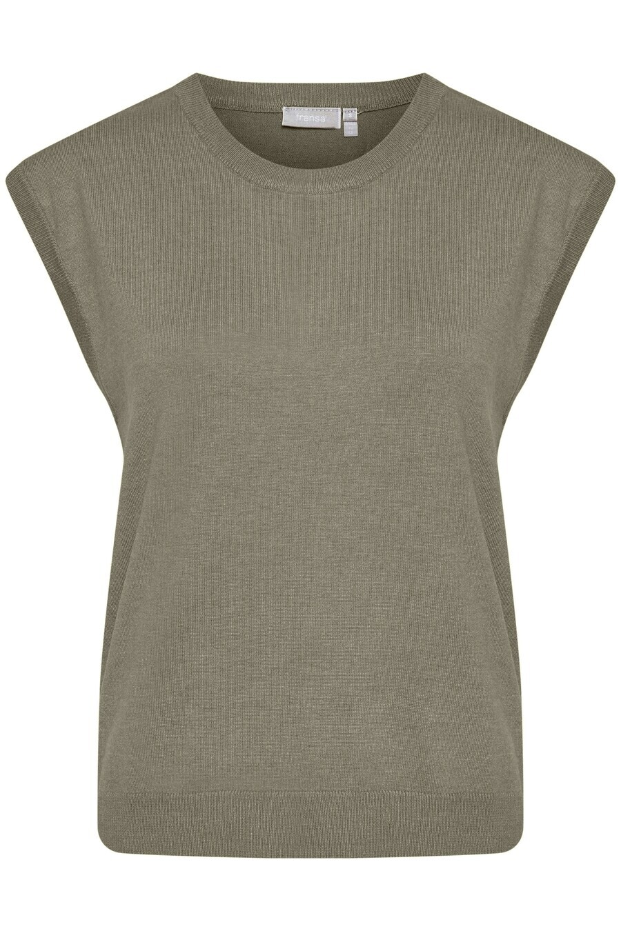 

Вязаный кардиган Fransa Knitted Vest, зеленый
