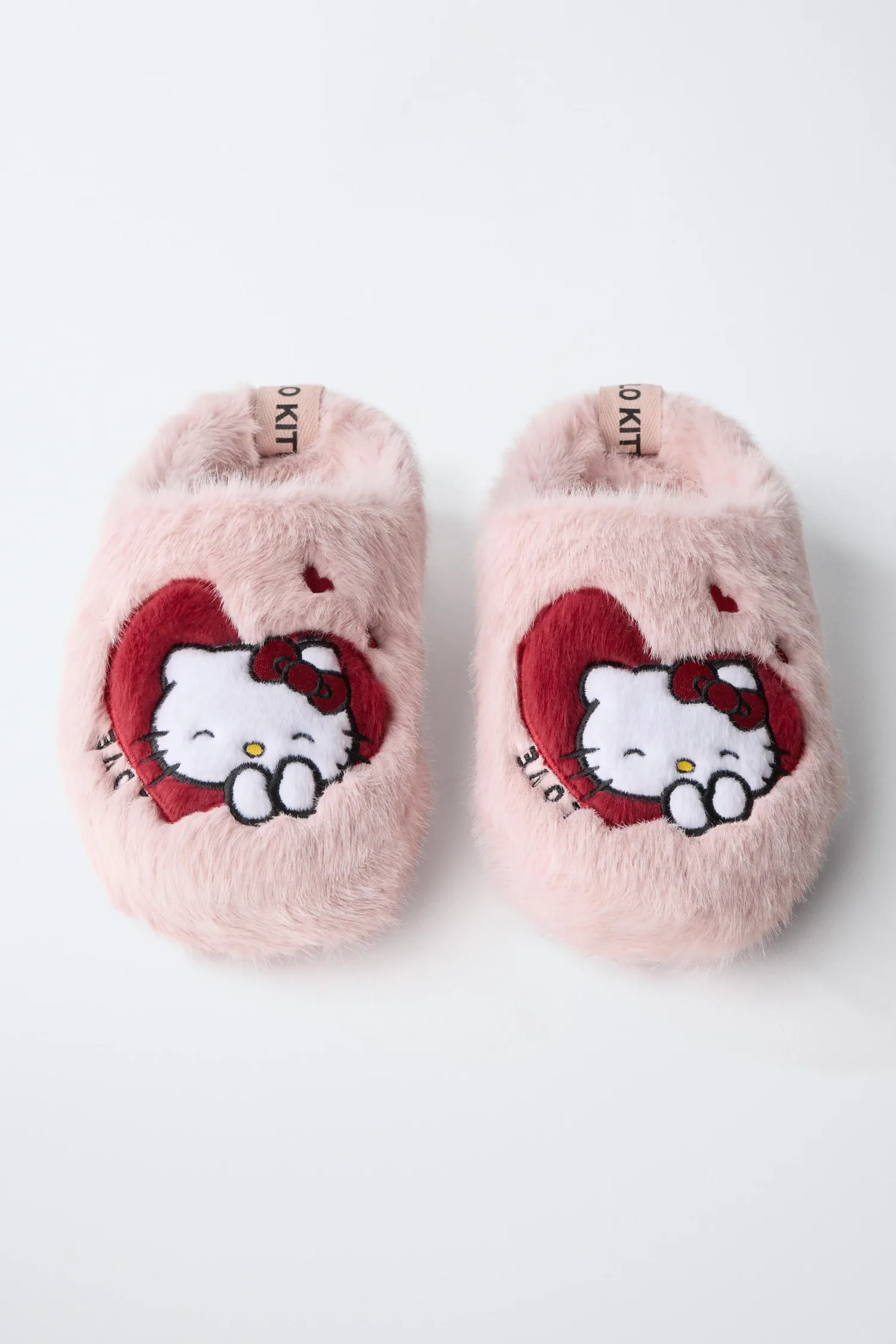Hello kitty sanrio house slippers Zara, розовый — фото 4