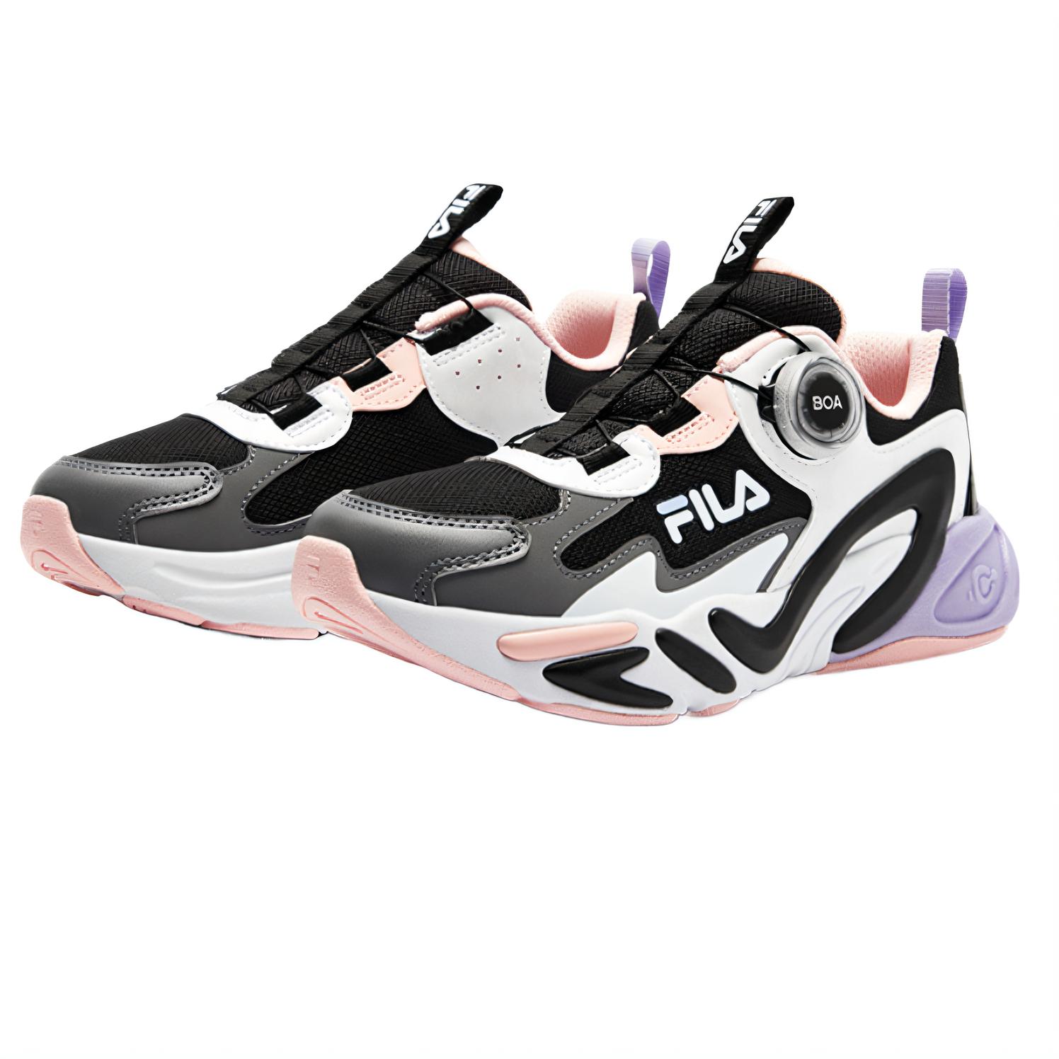 Детские кроссовки для бега FILA KIDS, черный/белый — фото 3