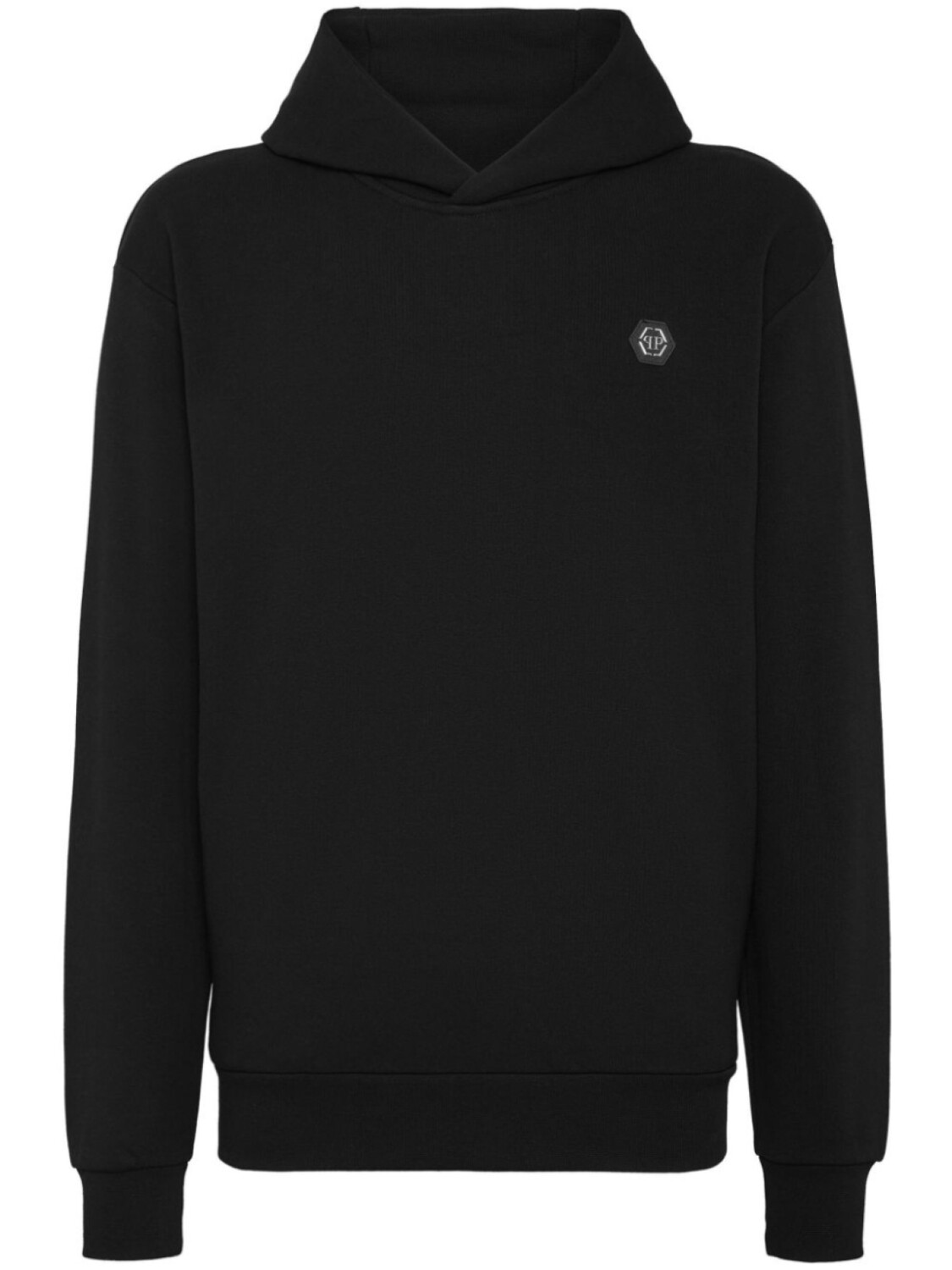 

Philipp Plein худи Skull&Bones с нашивкой-логотипом, черный
