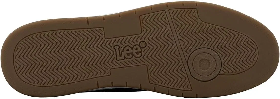 Мужские кроссовки Lee Spencer, Black Black Denim Cognac — фото 4
