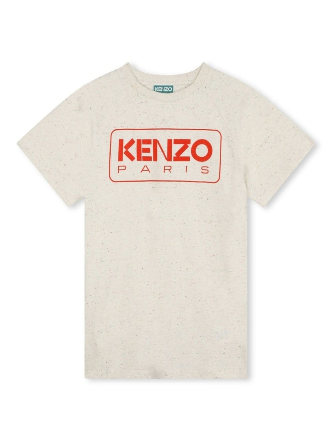 

Kenzo Kids платье с логотипом, нейтральный цвет