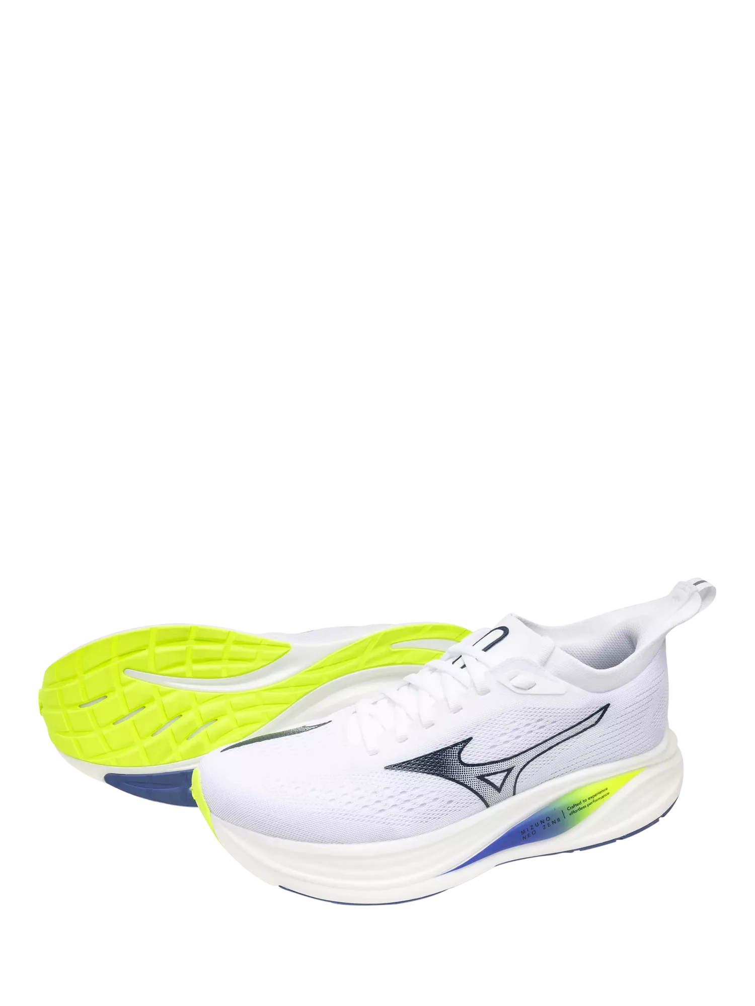 Мужские беговые кроссовки Neo Zen 2, белые Mizuno — фото 2