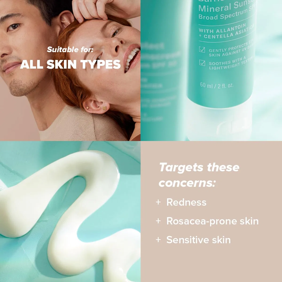 Минеральный дневной крем «CALM Barrier Protect Mineral Day Cream SPF 30» от Paula's Choice Paula'S Choice — фото 3